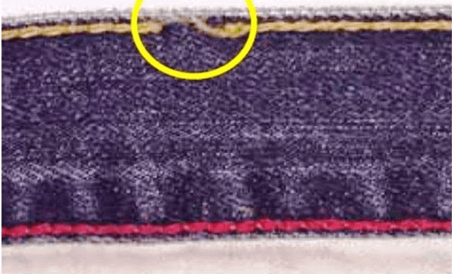 sdifettamento di un cartamodello